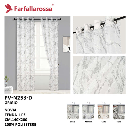 Novia | Tenda Velata Effetto Marmo PV-N253