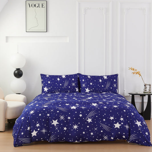 Sogno Stellato | Set Copripiumino in Microfibra di Poliestere