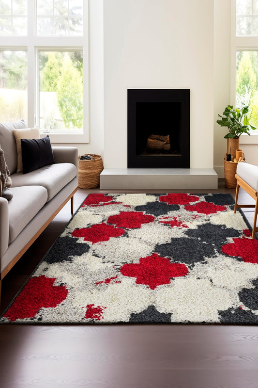 Fiore Retrò | Tappeto Egiziano Arredamento 1300GSM