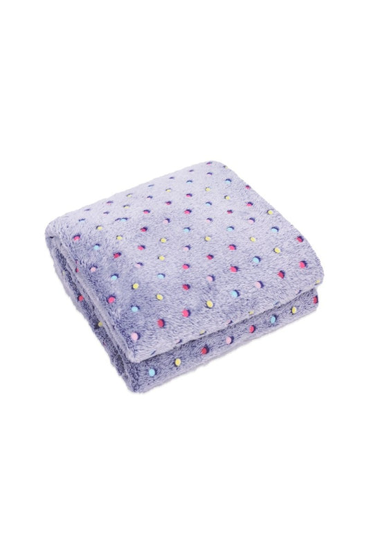 Bimbi | Coperta Flanella Stampata in Offset Art.Pois 240GSM