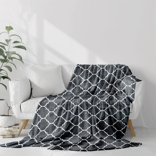 Ωmega | Plaid Flanella Stampata Morbida 240GSM