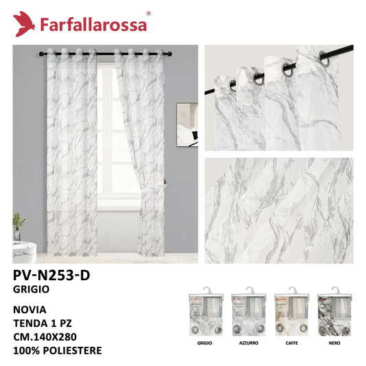 Novia | Tenda Velata Effetto Marmo PV-N253