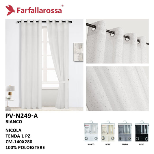 Nicola | Tenda Decorativa con Puntinatura PV-N249