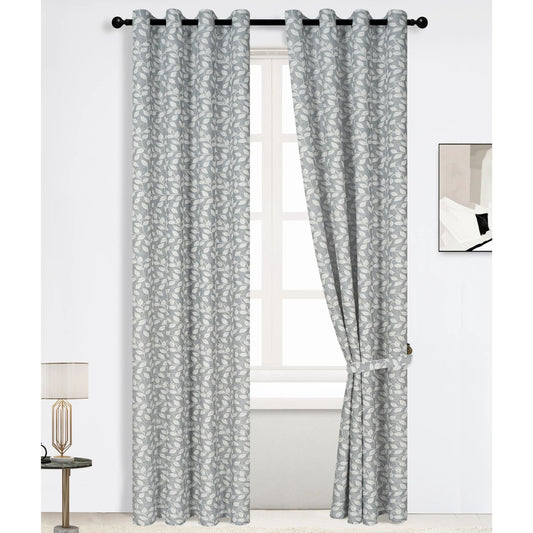 Nora | Tenda Filtrante con Motivo Foglia PV-N251