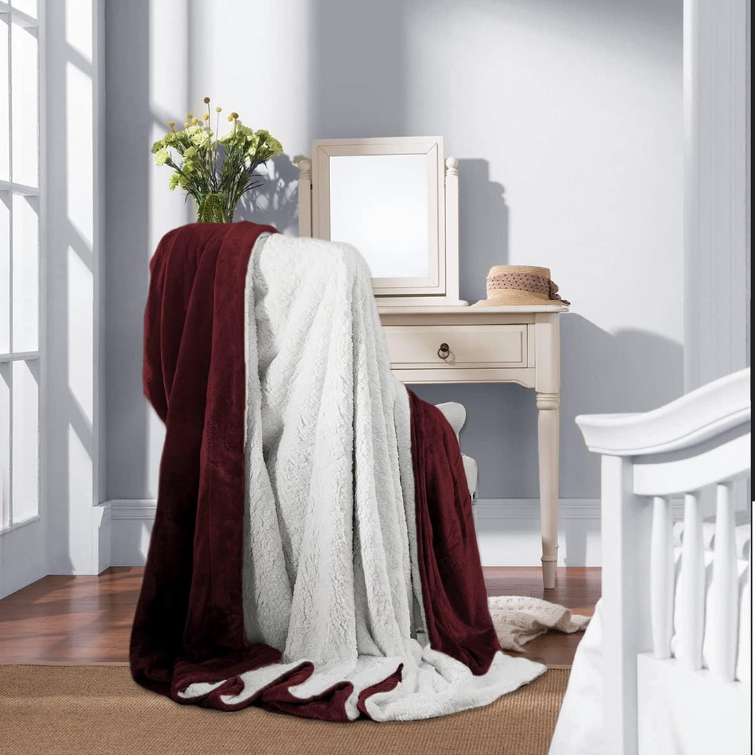 1 Pezzo Morbida E Calda Coperta In Velluto Di Latte E Pile - Foto 9